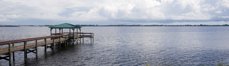 Indian River in Melbourne, Florida